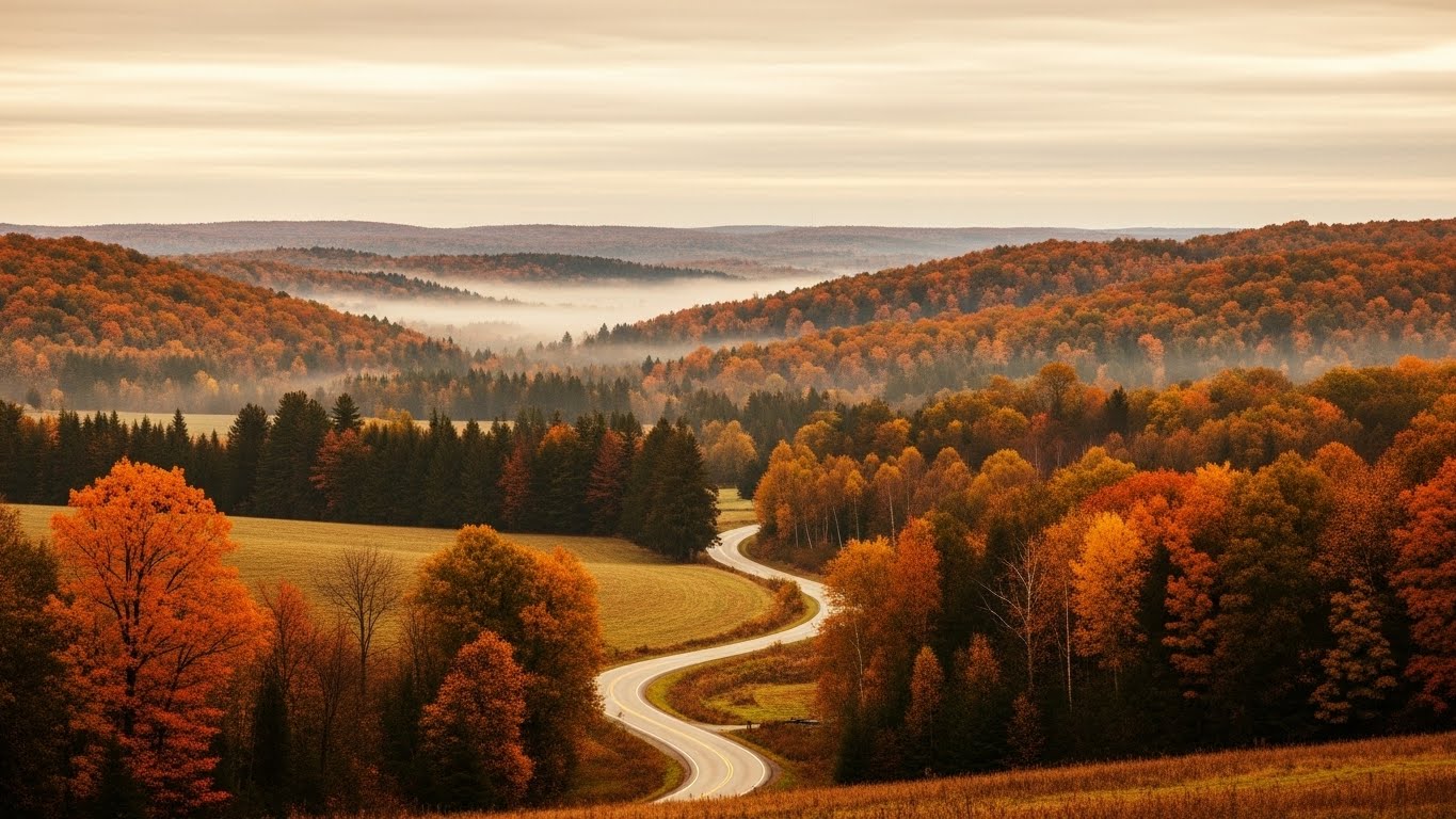 Ontario autumn landscape